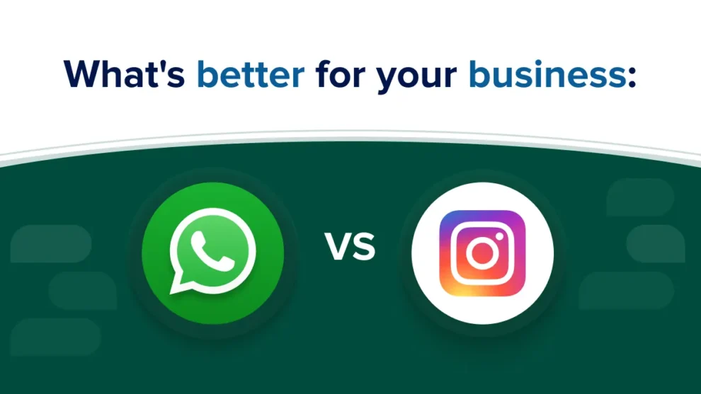 Instagram vs WhatsApp