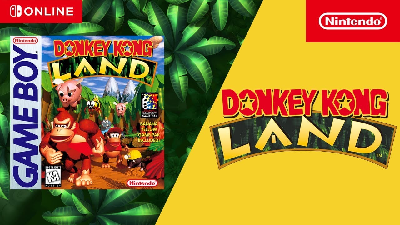 Donkey Kong Land 2 Swings On Nintendo Switch Online Gameboy Collection