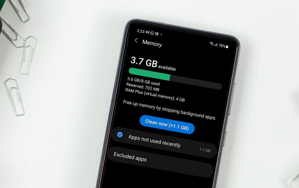 How to free up RAM on Samsung device for better speed 1 how to free up memory on android 1691923942